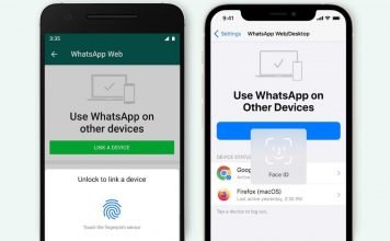 WhatsApp exige autenticação biométrica para web e desktop e acesso